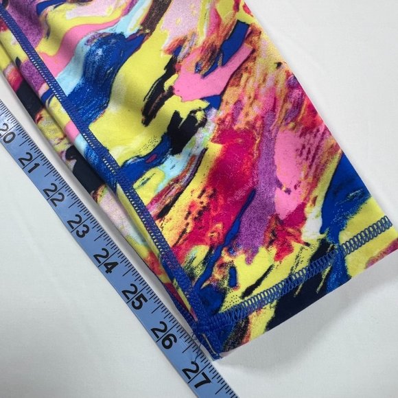 Athletic Works Womens Large Active High Rise Fashion Legging Colorful Running - Picture 8 of 11